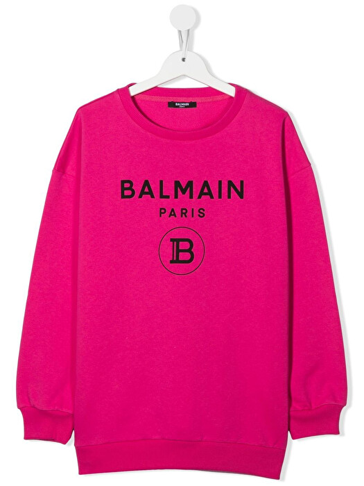 Felpa hot sale balmain rosa